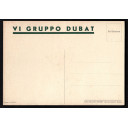 Cartolina d'epoca VI gruppo Dubat II edizione